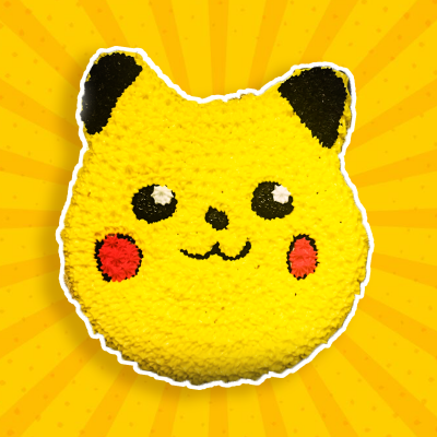 2D Cake - Pikachu