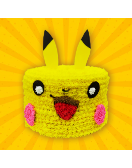 2D Cake - Pikachu 2