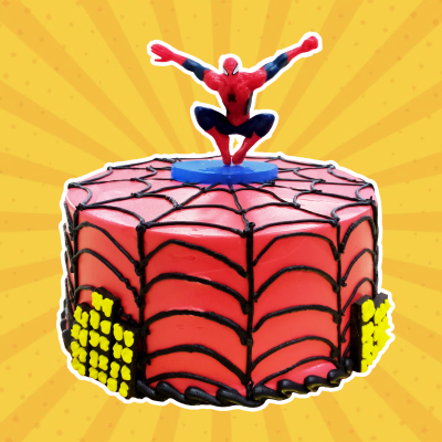 2D Cake - Spiderman 2
