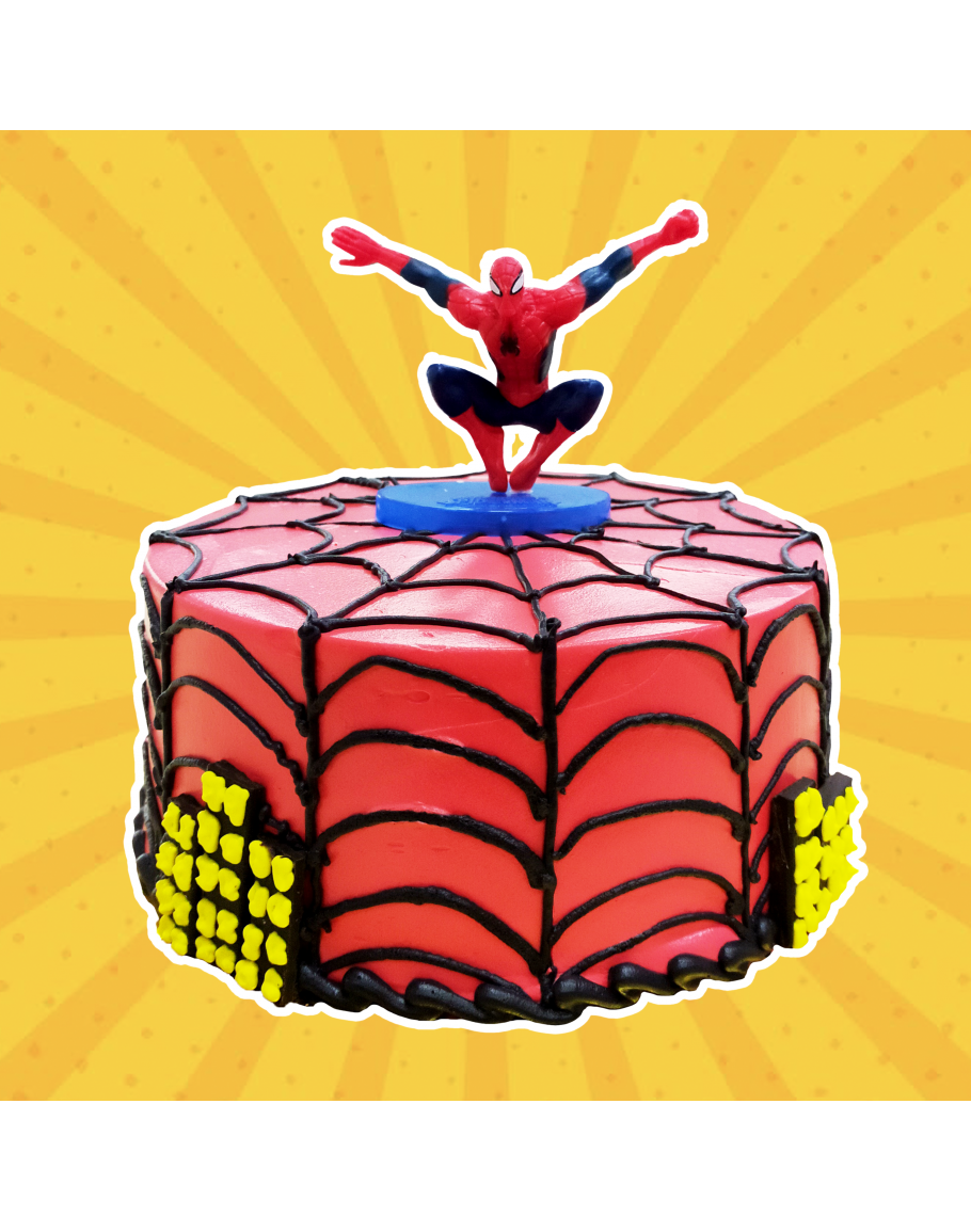 2D Cake - Spiderman 2
