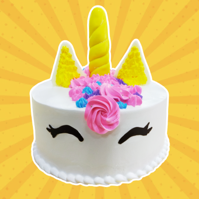2D Cake - Unicorn