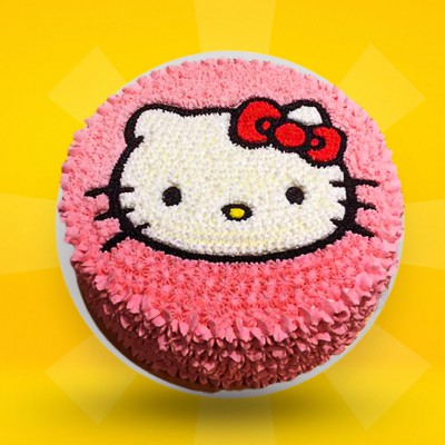 2D Cake - Hello Kitty 2