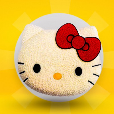 2D Cake - Hello Kitty 1