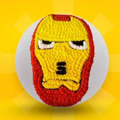 2D Cake - Ironman