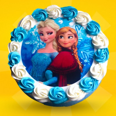 2D Cake - Frozen 1