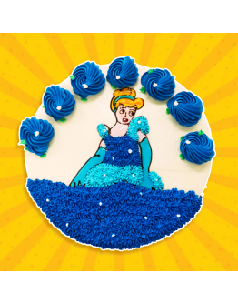 2D Cake - Cinderella