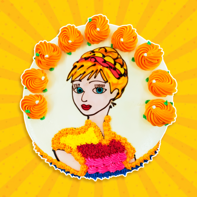 2D Cake - Dress Up Anna 2