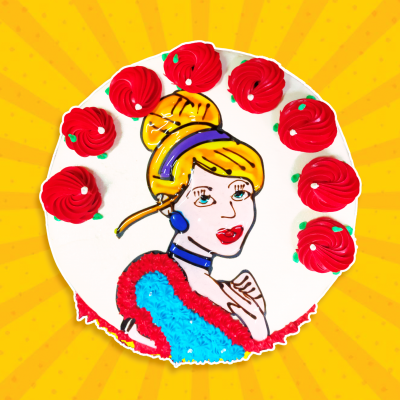 2D Cake - Dress Up Cinderella 3