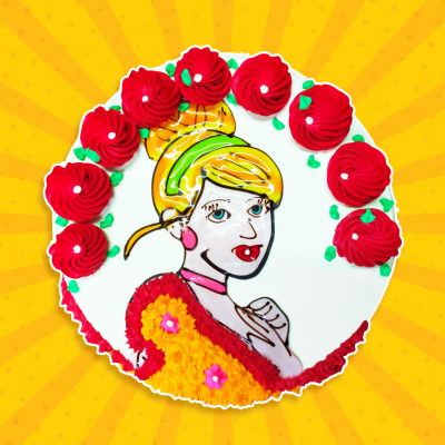2D Cake - Dress Up Cinderella 4