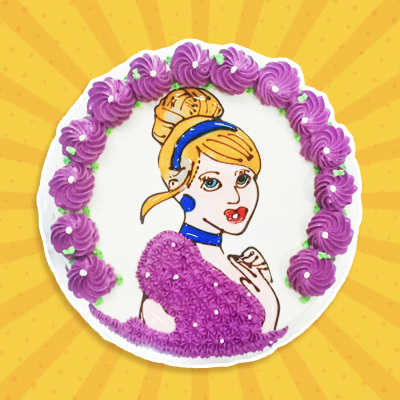 2D Cake - Dress Up Cinderella 5