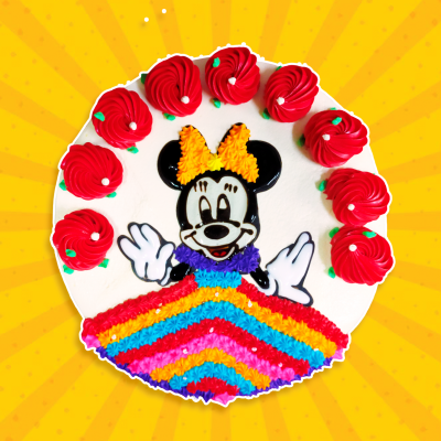 2D Cake - Minnie Princess 2