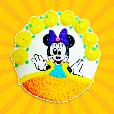 2D Cake - Minnie Princess 4