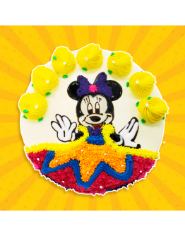 2D Cake - Minnie Princess 5