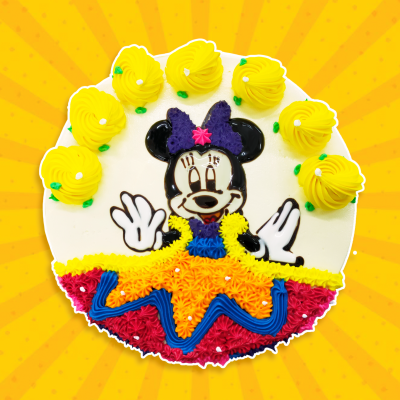 2D Cake - Minnie Princess 5