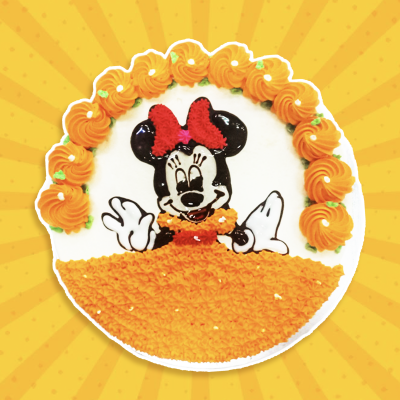 2D Cake - Minnie Princess 6