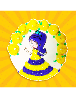 2D Cake - Plum Pudding Princess 1