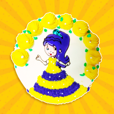 2D Cake - Plum Pudding Princess 1