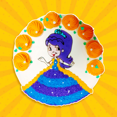 2D Cake - Plum Pudding Princess 2