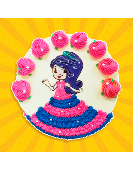 2D Cake - Plum Pudding Princess 3