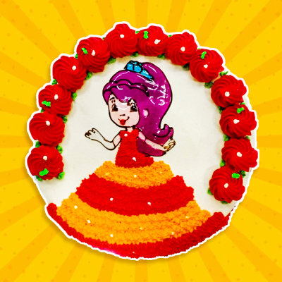 2D Cake - Plum Pudding Princess 5