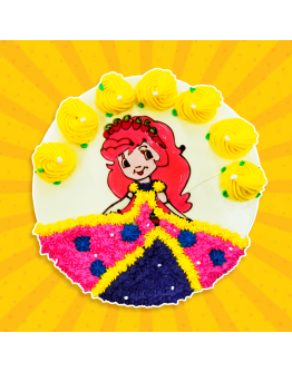 2D Cake - Strawberry Shortcake Princess 2