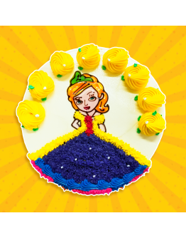 2D Cake - Sofia Princess 1