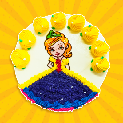 2D Cake - Sofia Princess 1