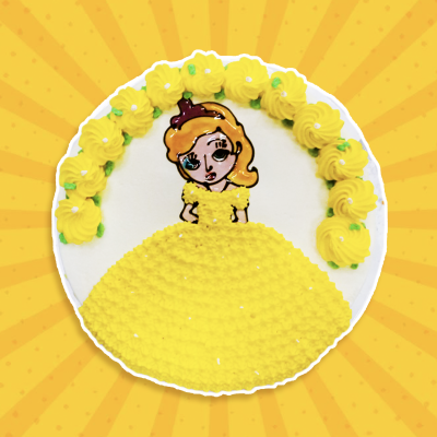 2D Cake - Sofia Princess 3