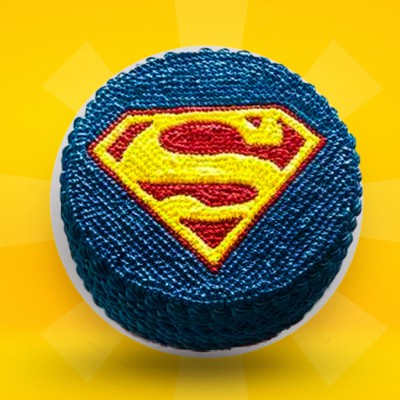 2D Cake - Superman