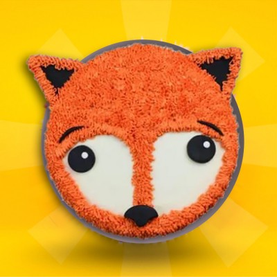 2D Cake - Fox
