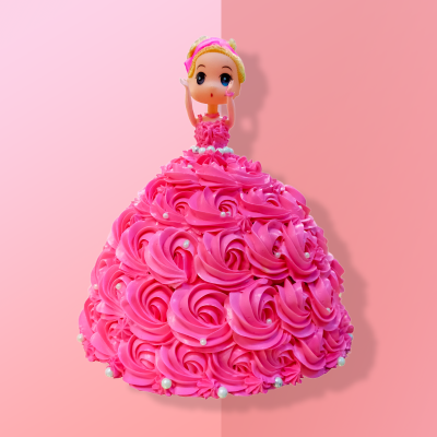 3D Cake - Mini Barbie Doll 1