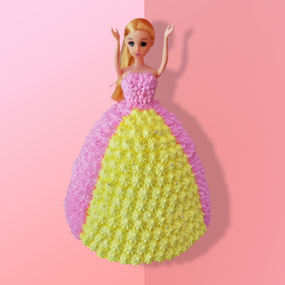 3D Cake - Pretty Barbie Doll 3