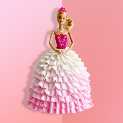 3D Cake - Pretty Barbie Doll 4