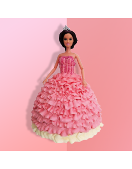 3D Cake - Pretty Barbie Doll 5