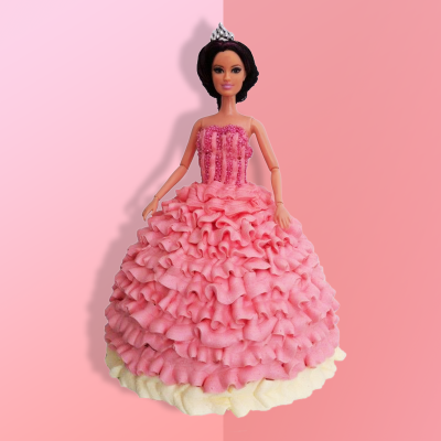 3D Cake - Pretty Barbie Doll 5