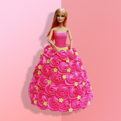 3D Cake - Pretty Barbie Doll 6