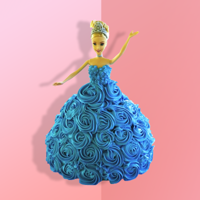 3D Cake - Pretty Barbie Doll 8