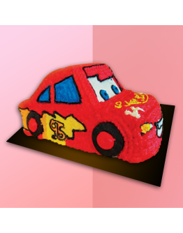 3D Cake - Lightning McQueen 1