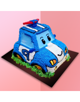 3D Cake - Robocar Poli
