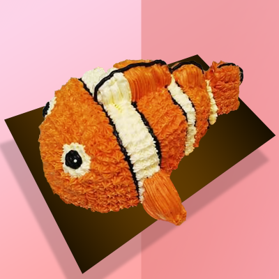 3D Cake - Nemo ClownfIsh