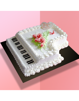3D Cake - Romantic Piano