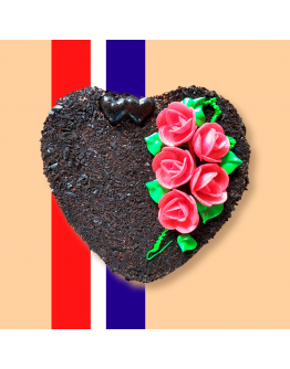 0.5KG Chocolate Lady Sponge Heart