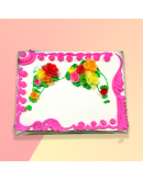 2KG Rectangular - Sponge Cake I