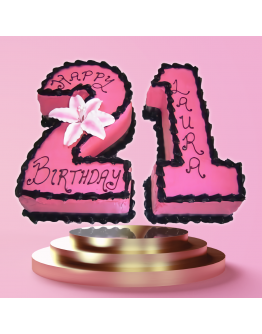 Number 21 Cake - I