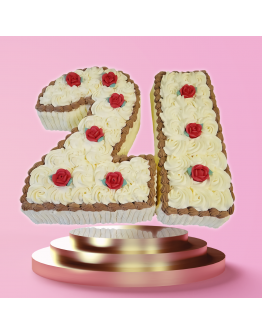 Number 21 Cake - III