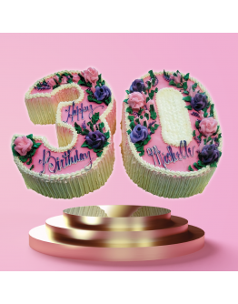 Number 30 Cake - I