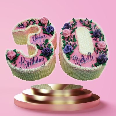 Number 30 Cake - I