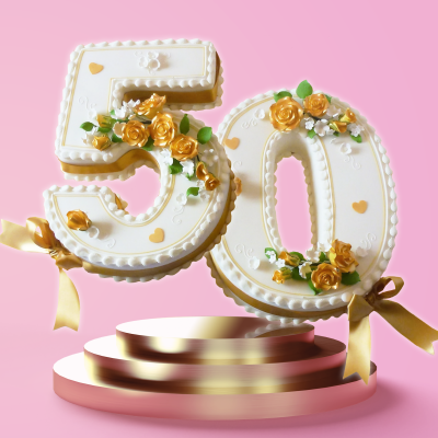 Number 50 Cake - I