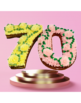 Number 70 Cake - I