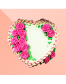 Sweet Heart Love Heart Cake